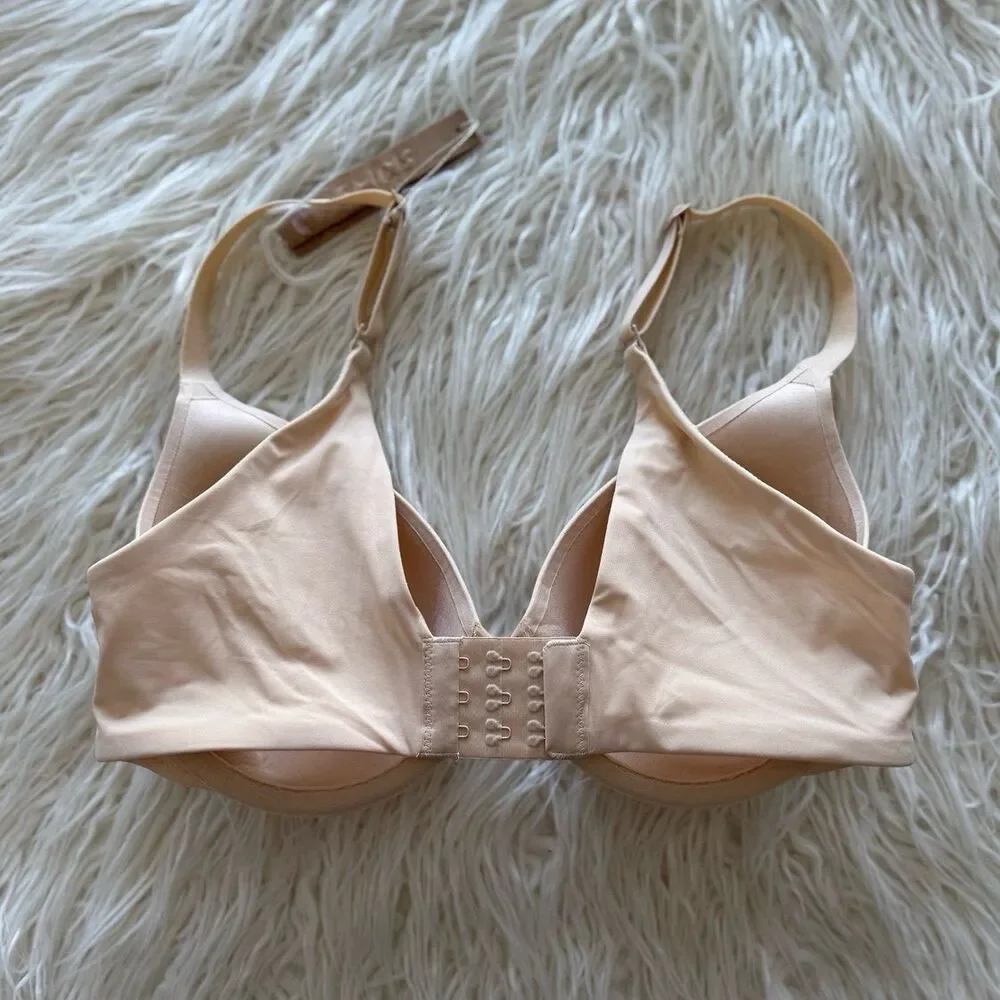 Skims Smoothing Intimates Full Coverage Lightly Lined Bra Sand Size 32D - Picture 3 of 5